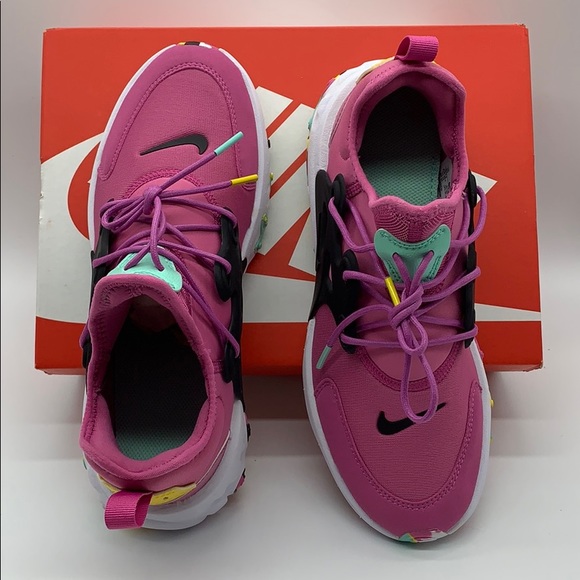 Nike React Presto MC GS Cosmic Fuchsia Emerald Ris - Picture 7 of 16